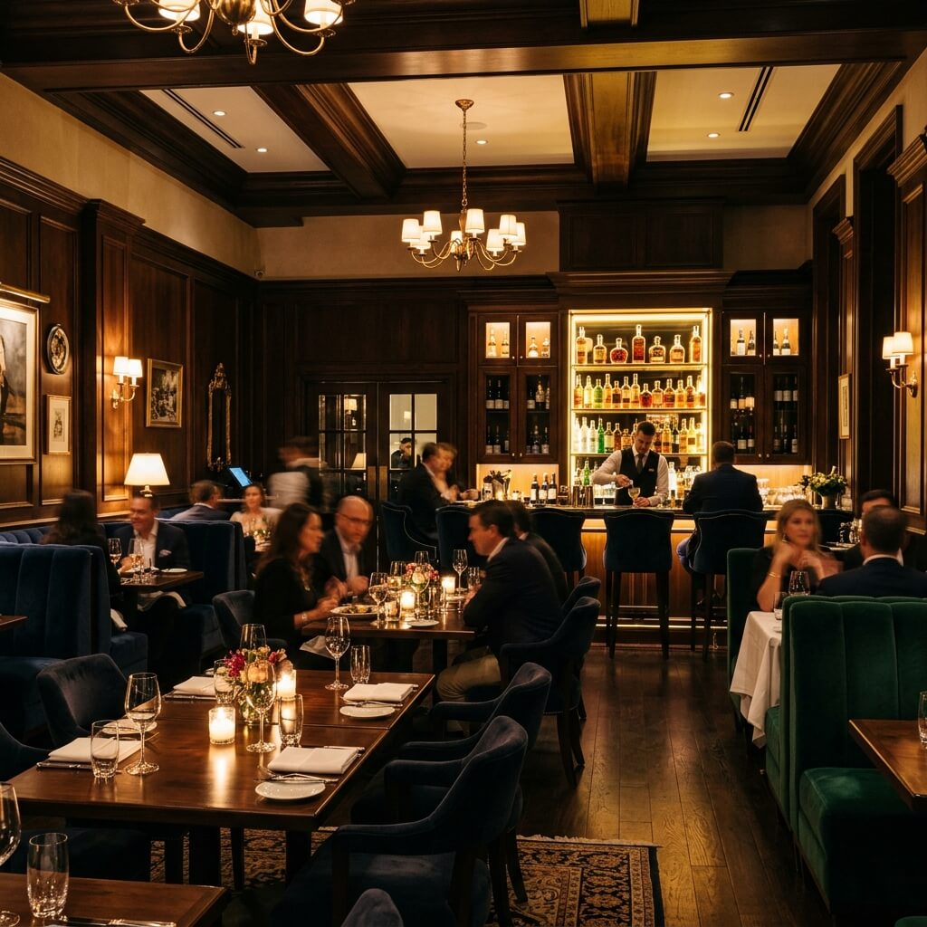About WOC Restaurant Interior